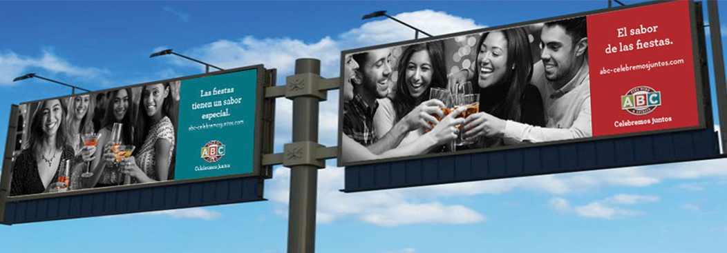ABC Fine Wine outdoor campaign