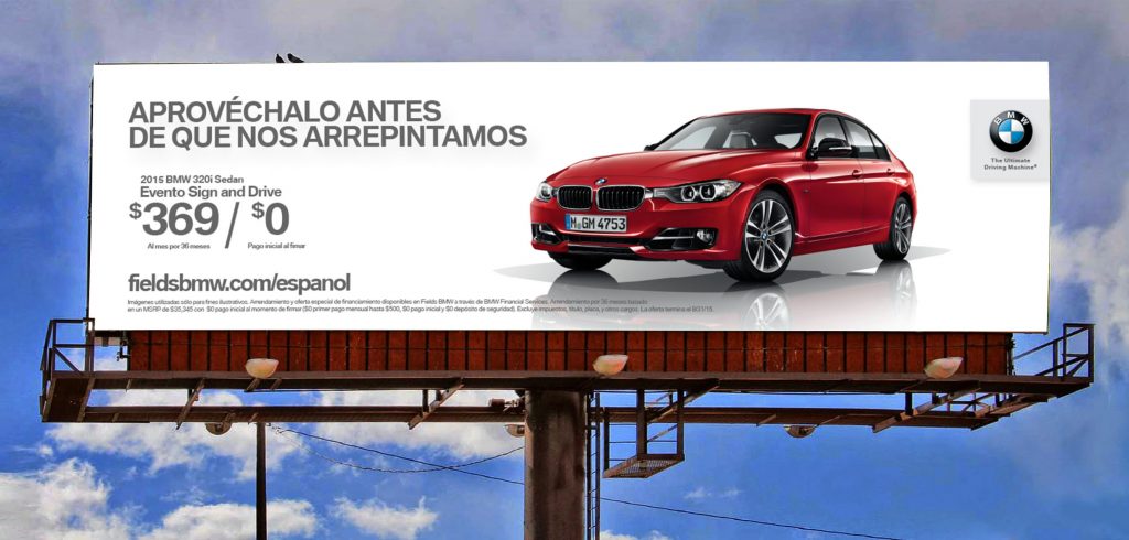Seize It Before We Regret It — BMW campaign